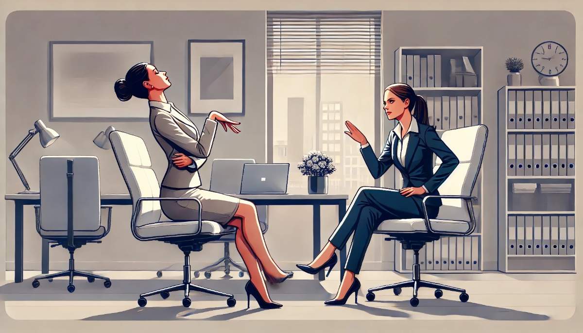 Por qué no debes actuar en una entrevista de trabajo.